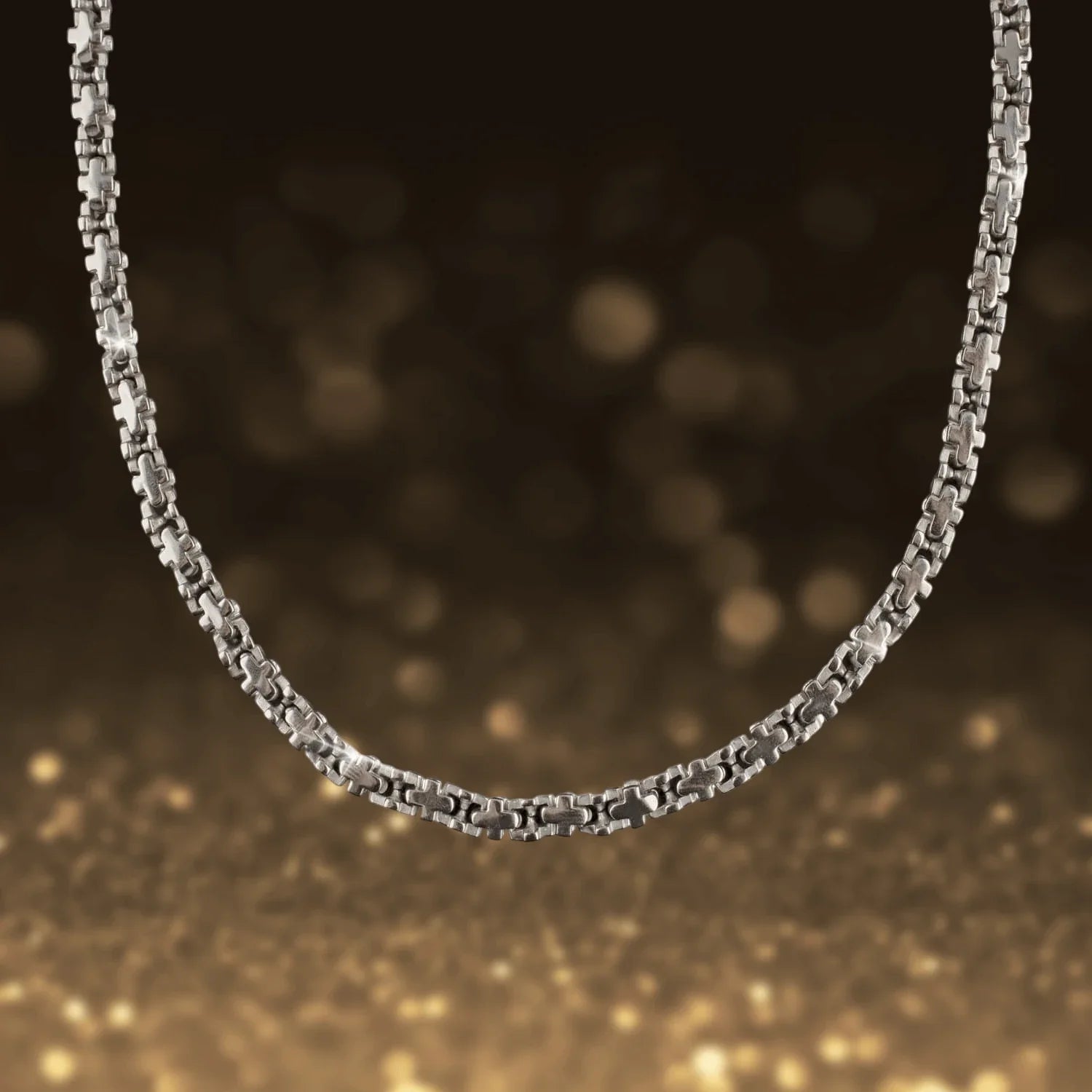 Stanford Men's Steel Necklace
