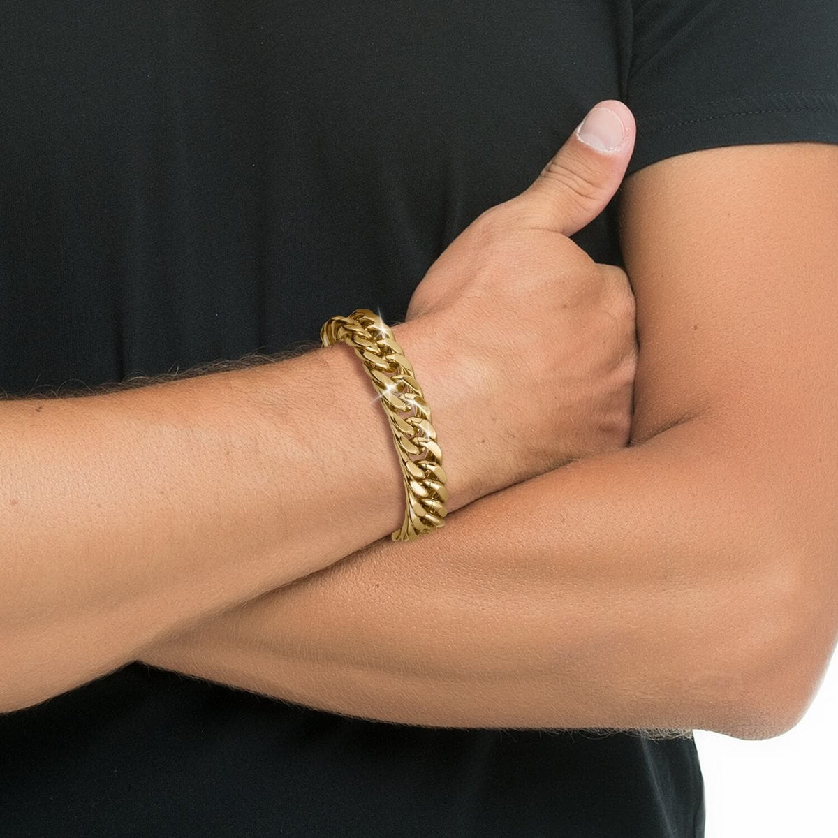Signature Curb Men's Bracelet
