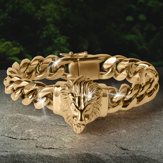 Golden Lionheart Bracelet