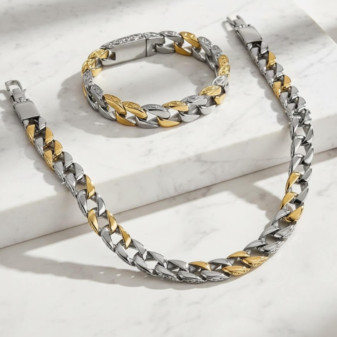 Curb Vine Men's Bracelet