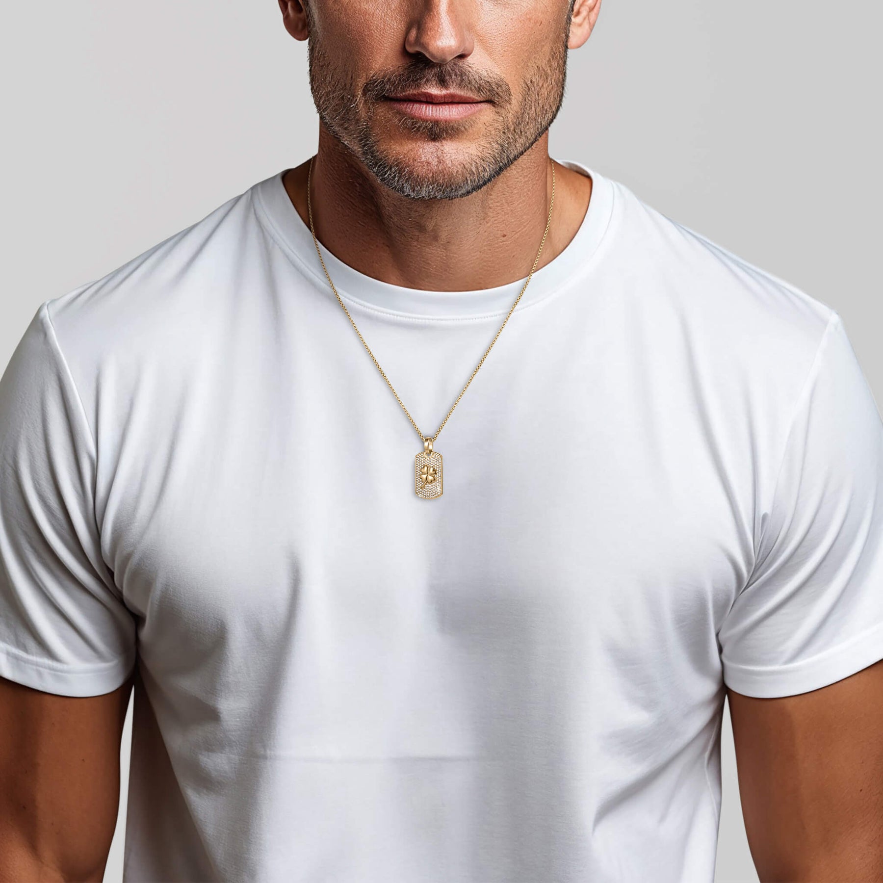 Clover Code Men's Pendant