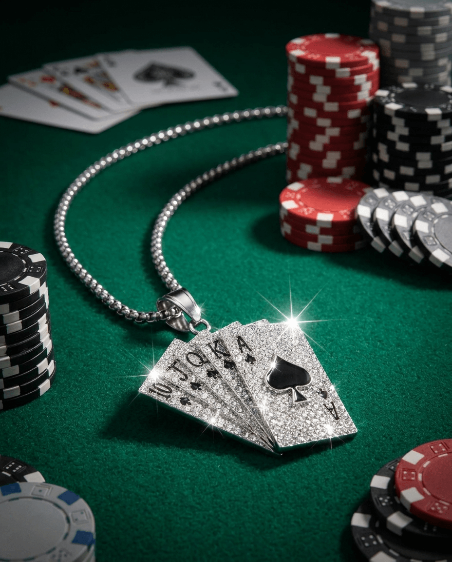 Royal Flush Pendant