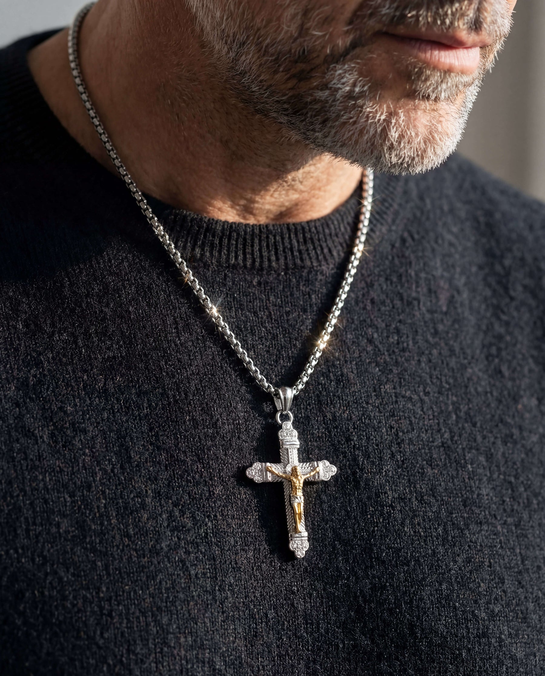 Sacred Path Crucifix Pendant