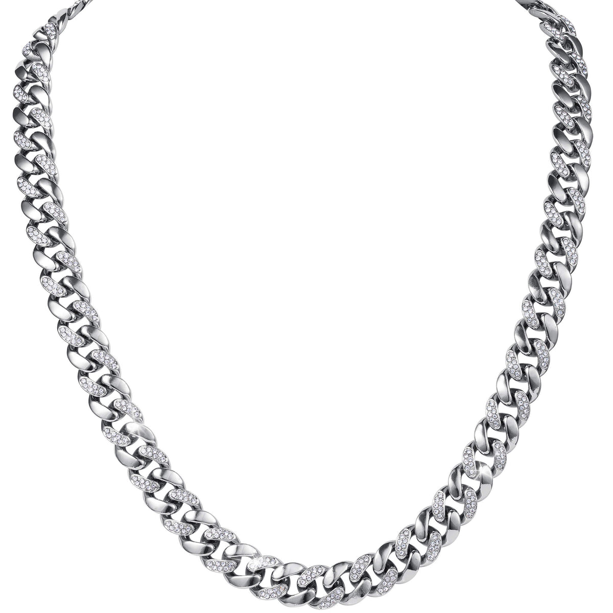 Carter Link Steel Necklace