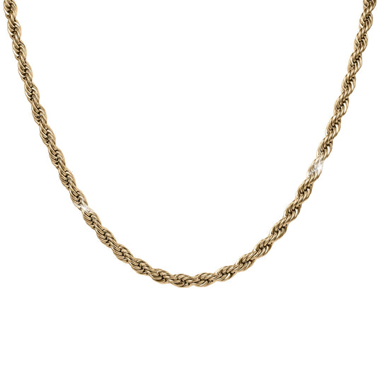 Viper Twist Rope Necklace