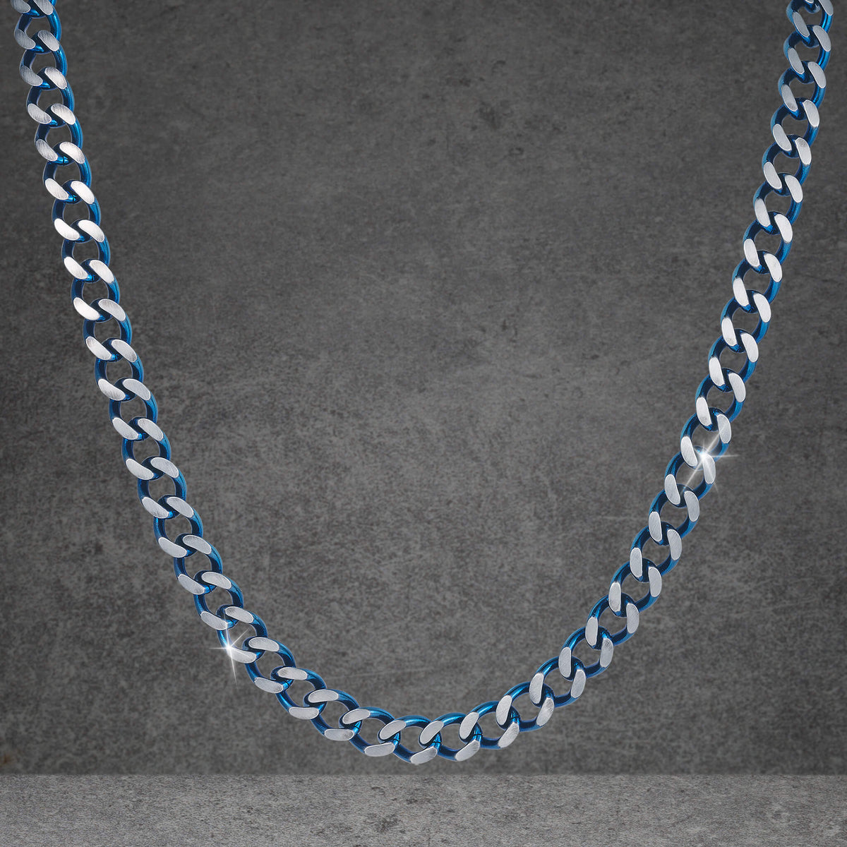 Indigo Steel Necklace