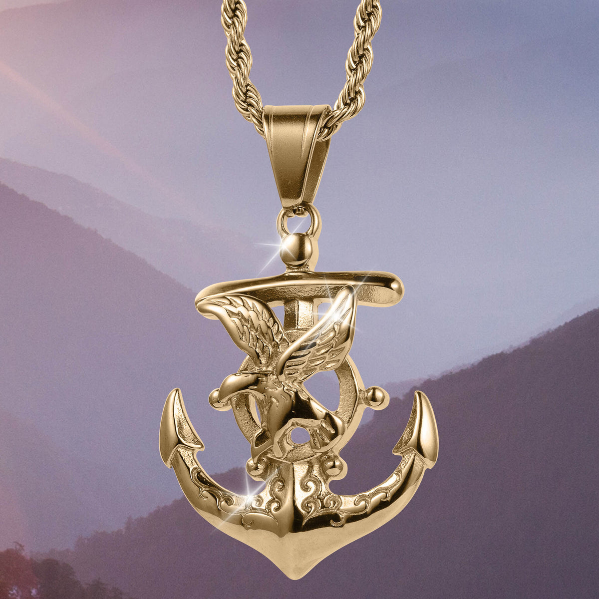 Wings Of Honor Pendant
