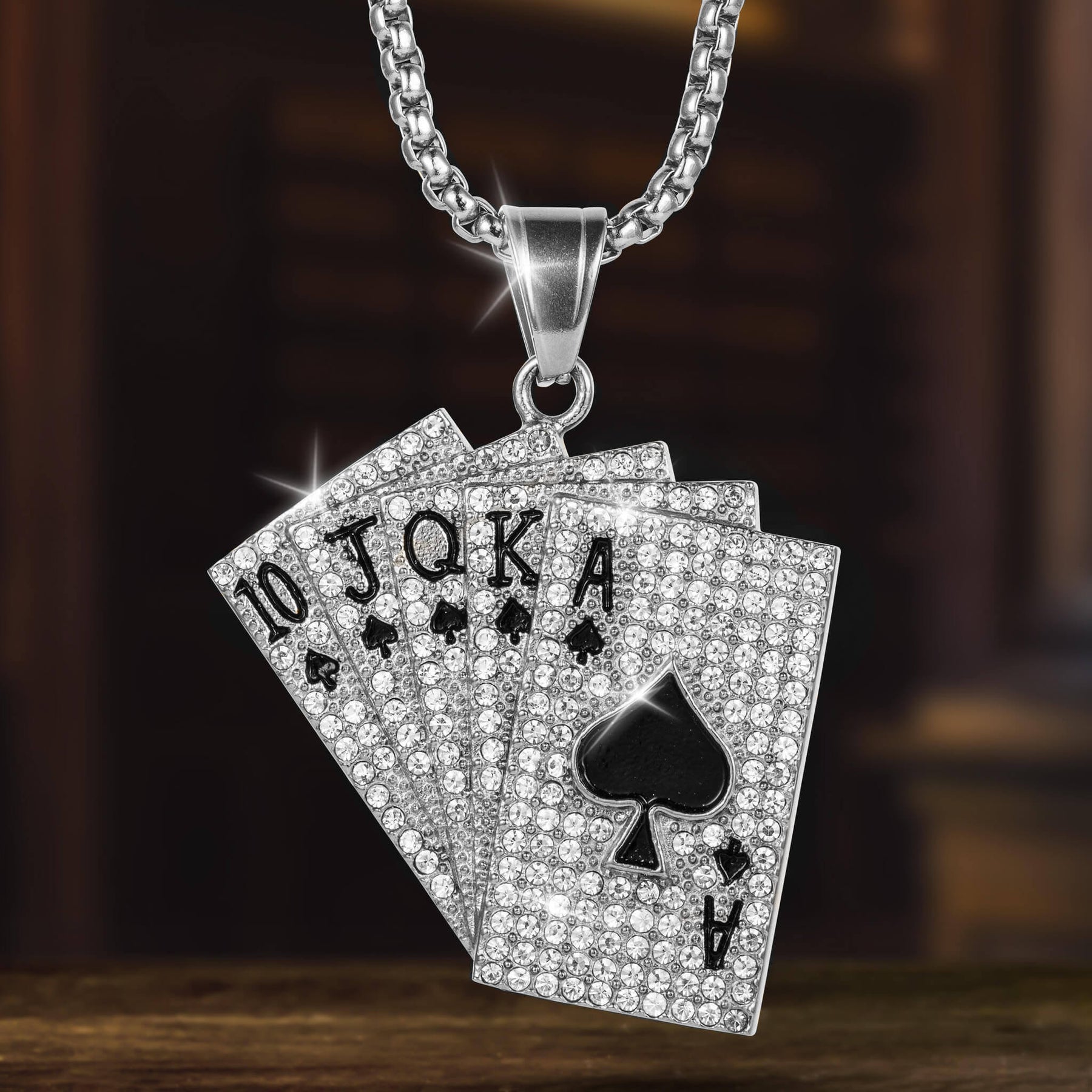 Royal Flush Pendant
