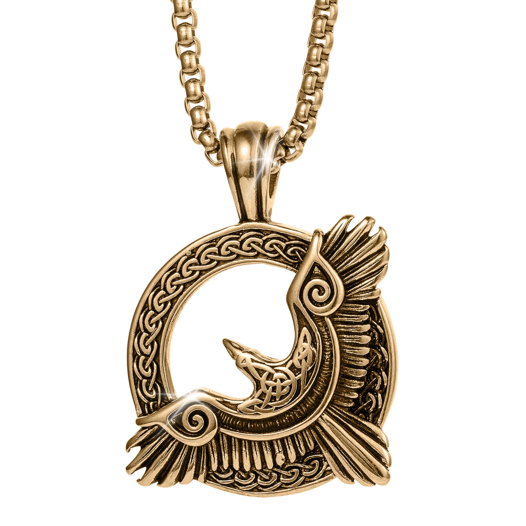 Flaming Phoenix Men’s Pendant