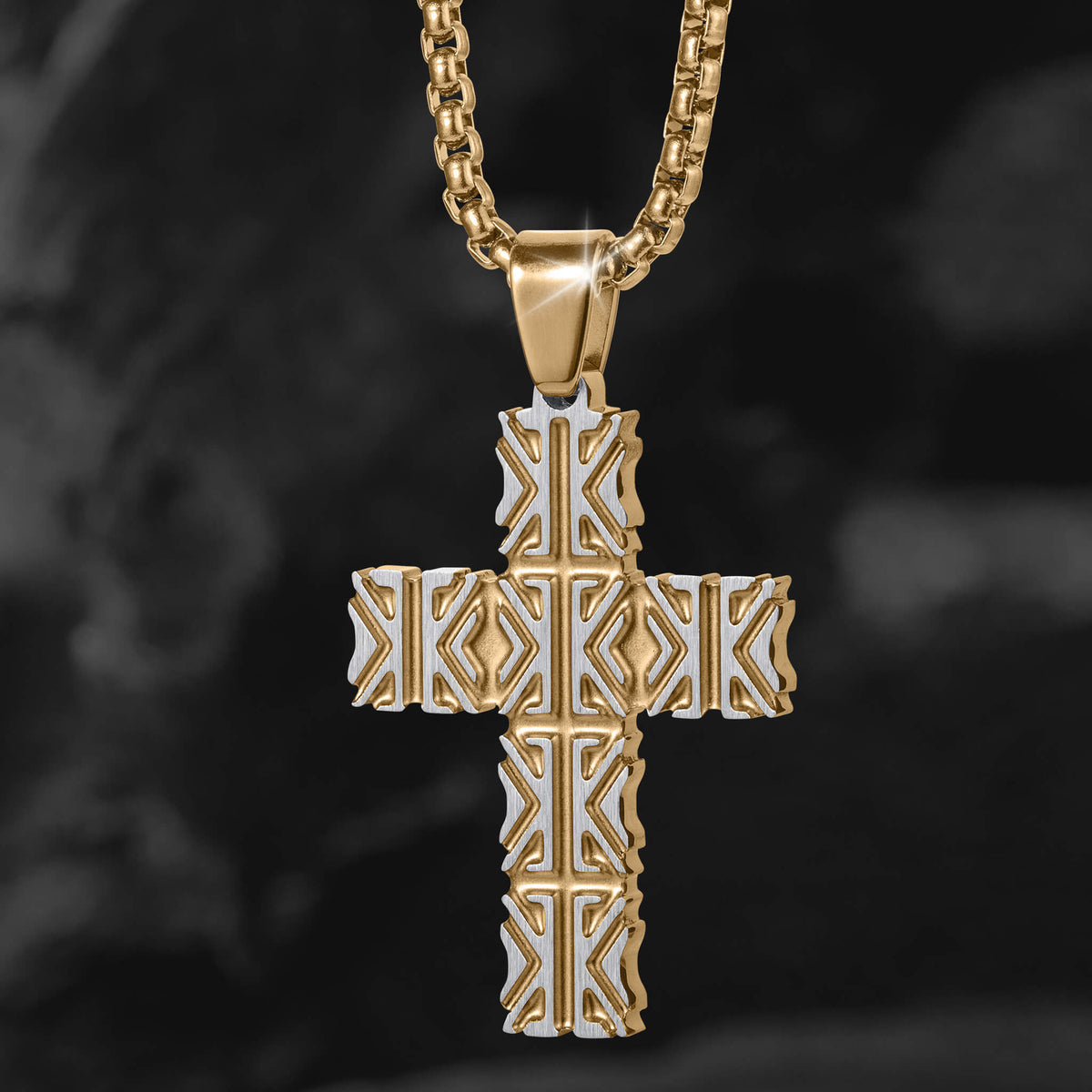 Fortress Faith Cross Pendant