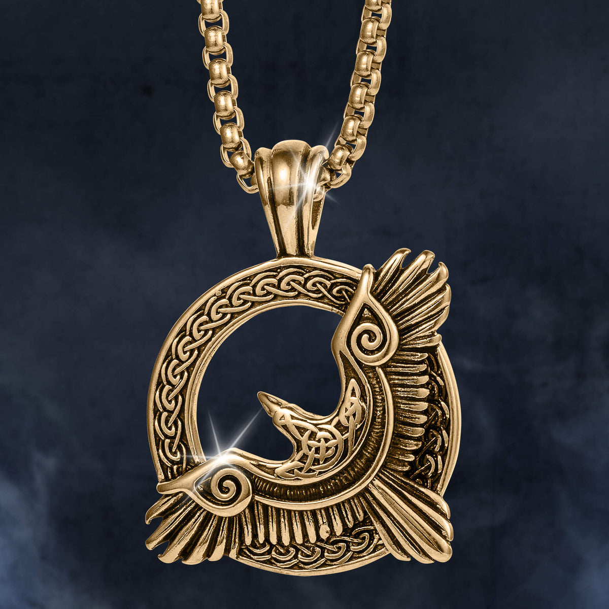 Flaming Phoenix Men’s Pendant