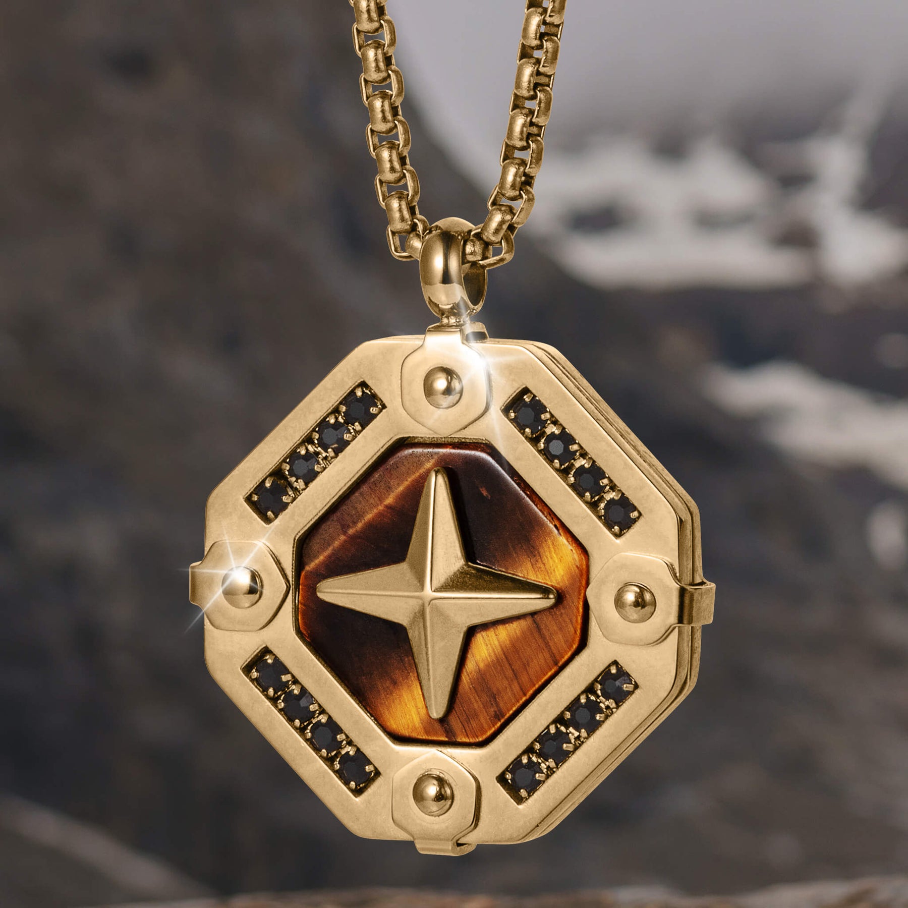 Apex Tiger's Eye Pendant