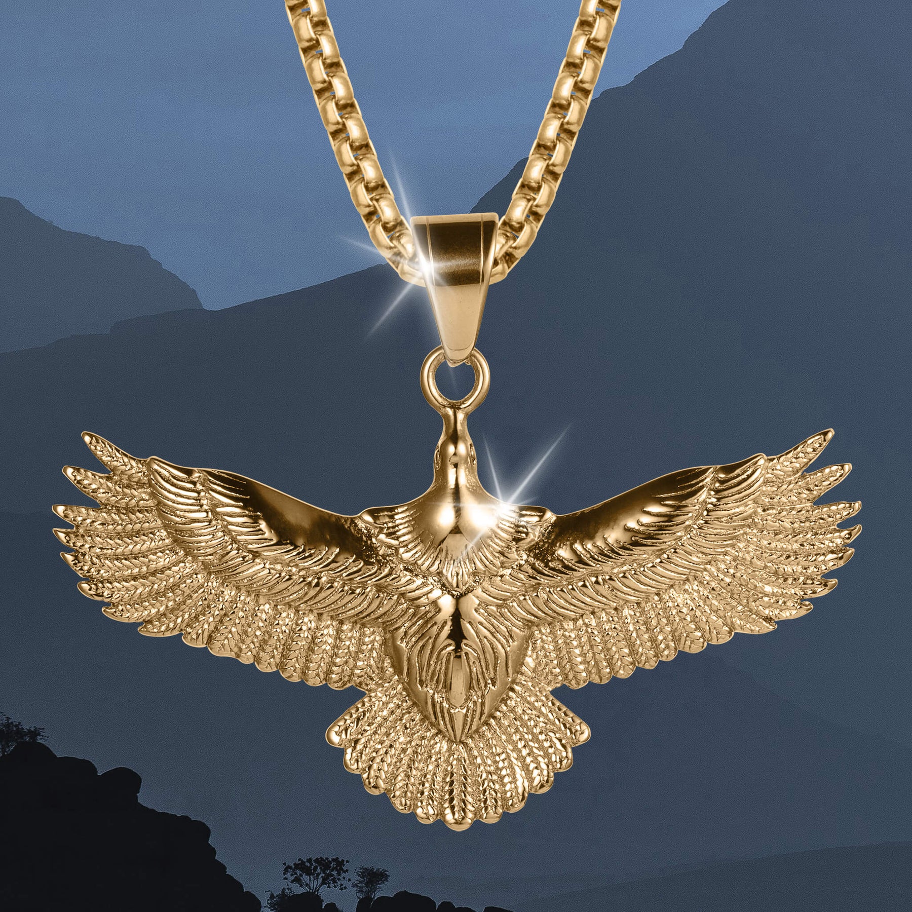 Golden Talon Pendant