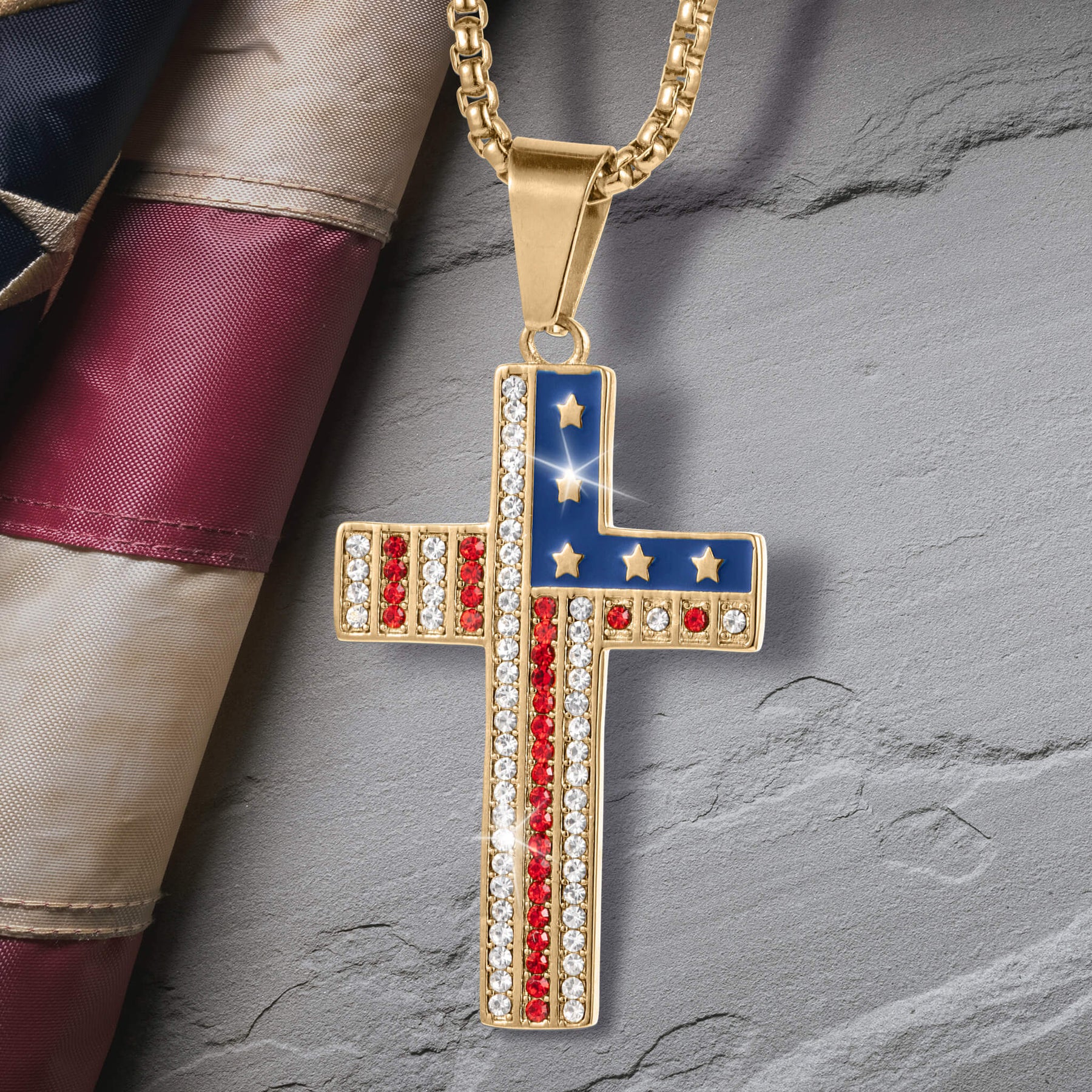 Liberty Cross Pendant