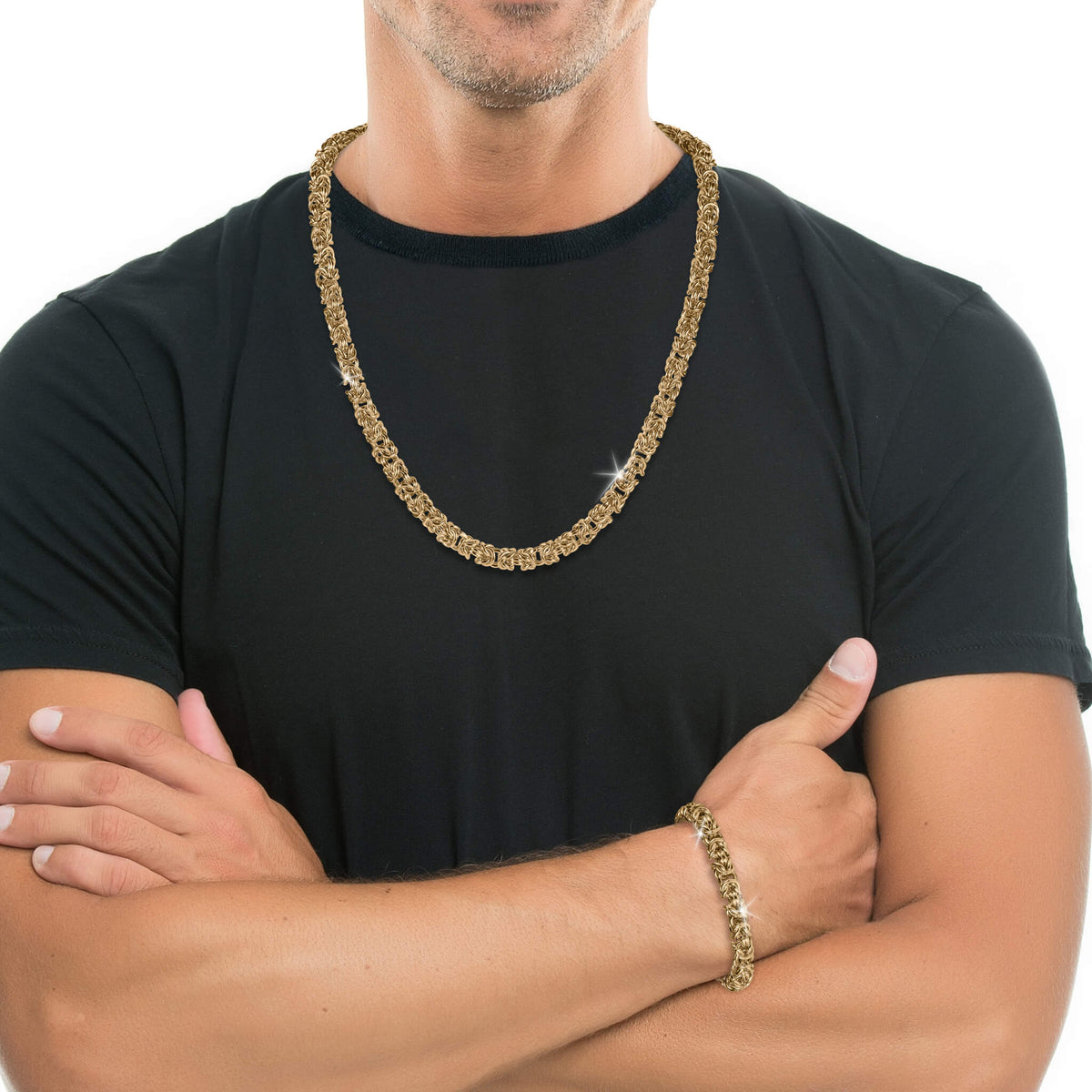 Golden Byzantine Necklace