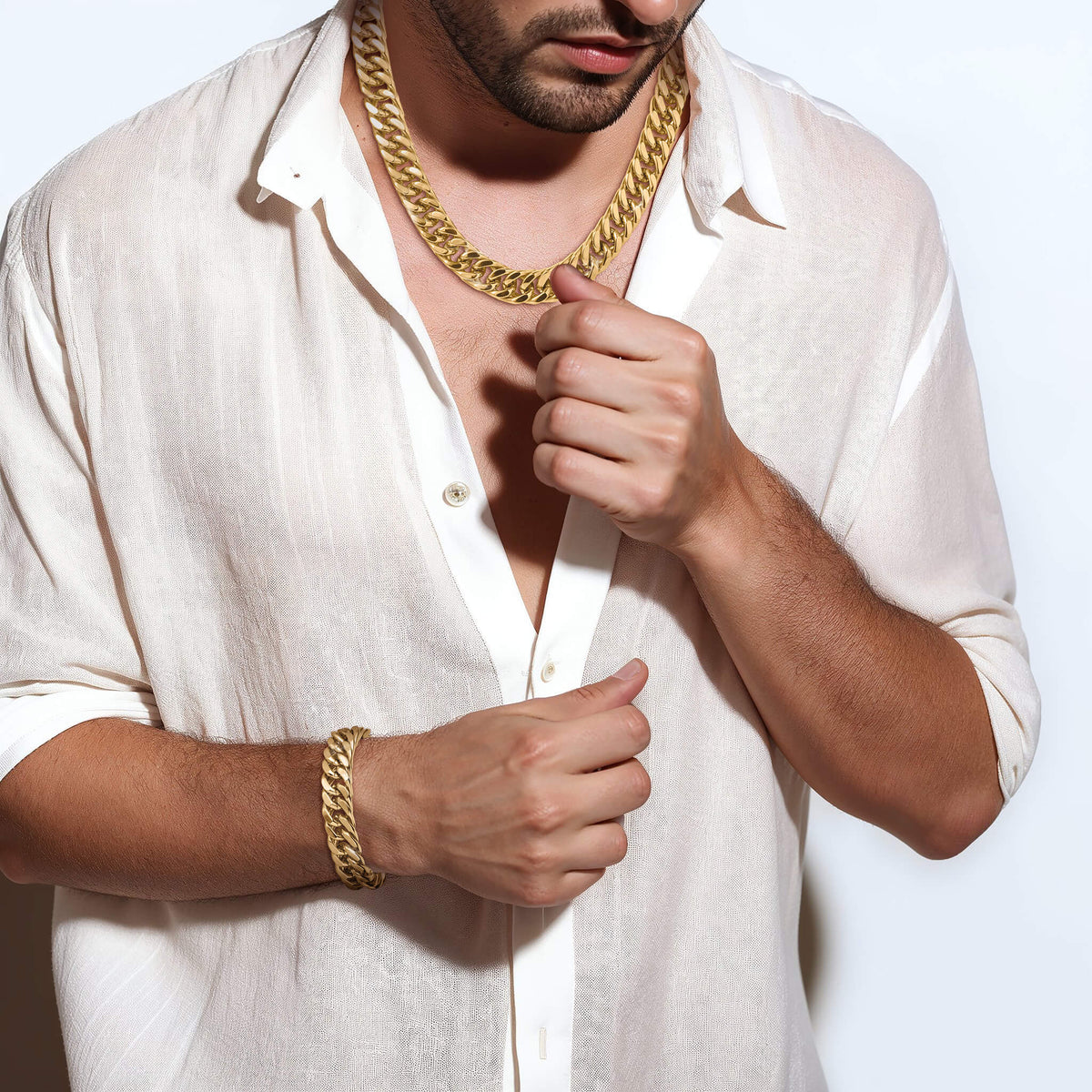 Signature Curb Men's Bracelet